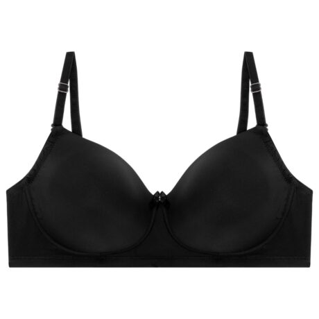 Padded Bra - Charcoal Black